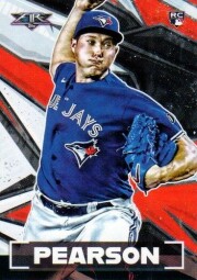 2021 Topps Fire #25 Nate Pearson RC - Blue Jays